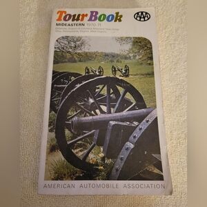 Vintage 1970-71 AAA Mideastern Tour Book